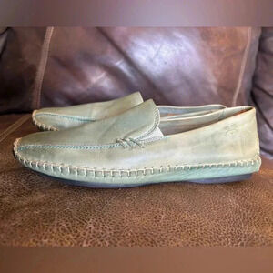 Pikolinos sage green loafers.  Women’s 39